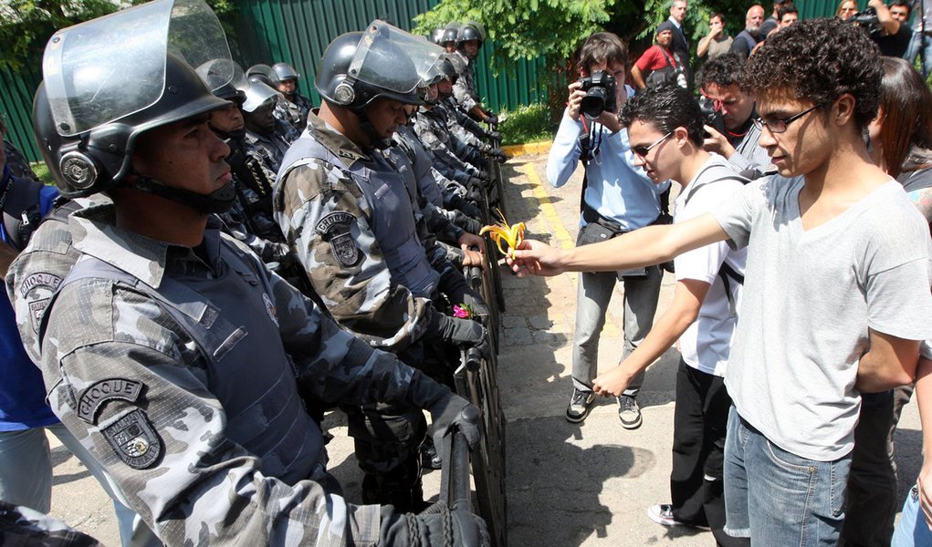 Caso USP deflagra guerra política em São Paulo (Foto: ANDRÉ LESSA/AGÊNCIA ESTADO) Caso USP deflagra guerra política em São Paulo