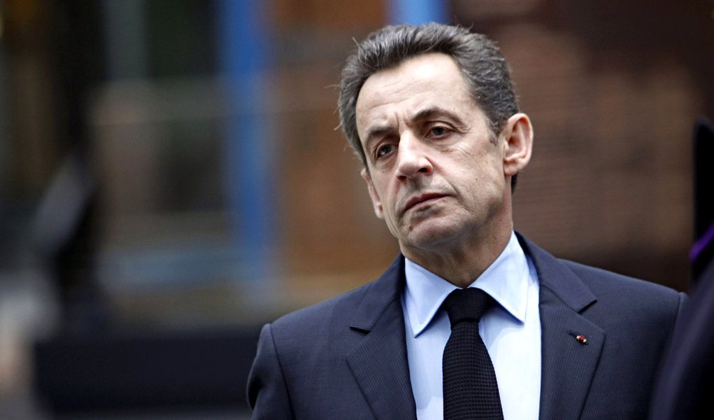 Nicolas Sarkozy anuncia sua candidatura esta noite (Foto: Thibault Camus/REUTERS) Nicolas Sarkozy anuncia sua candidatura esta noite