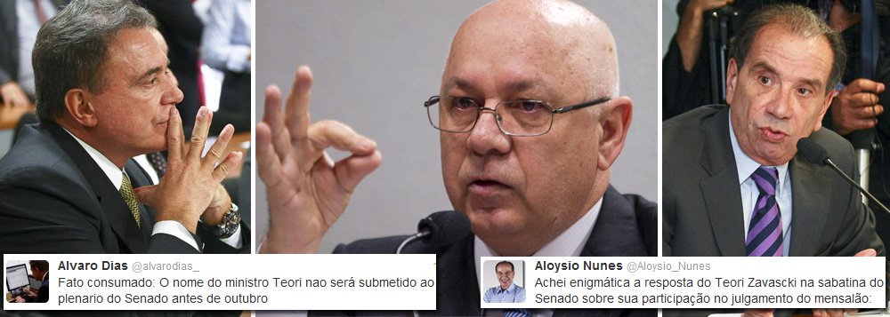 Oposição comemora adiamento sobre Zavascki (Foto: Ediçao 247) www.brasil247.com - Oposição comemora adiamento sobre Zavascki