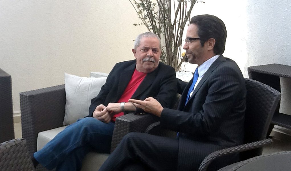 De olho nas prévias, Lula recebe Maurício Rands em SP (Foto: Divulgação) De olho nas prévias, Lula recebe Maurício Rands em SP