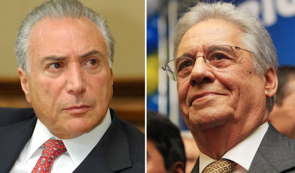 Temer concorda com FHC e vê "mania de ideologizar" (Foto: Divulgação) Temer concorda com FHC e vê "mania de ideologizar"