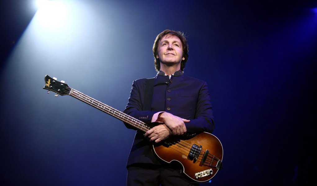 Paul McCartney faz show ao vivo pela internet (Foto: Divulgação) Paul McCartney faz show ao vivo pela internet