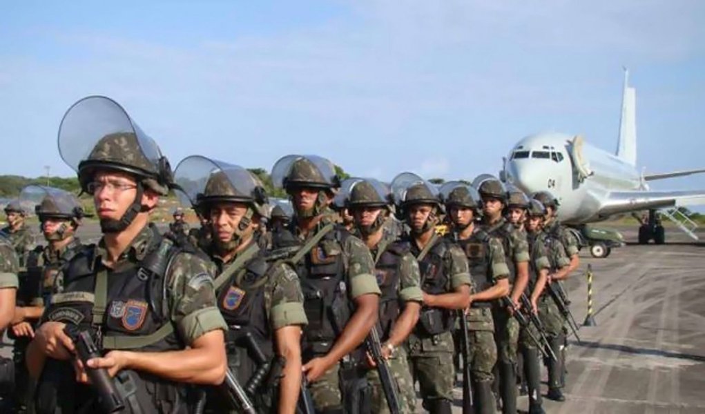 PF chega a Bahia para prender grevistas (Foto: Divulgação) PF chega a Bahia para prender grevistas