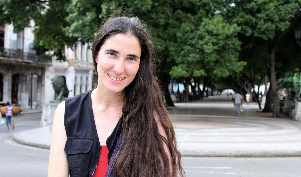 Blogueira Yoani não poderá vir ao Brasil (Foto: Divulgação) Blogueira Yoani não poderá vir ao Brasil