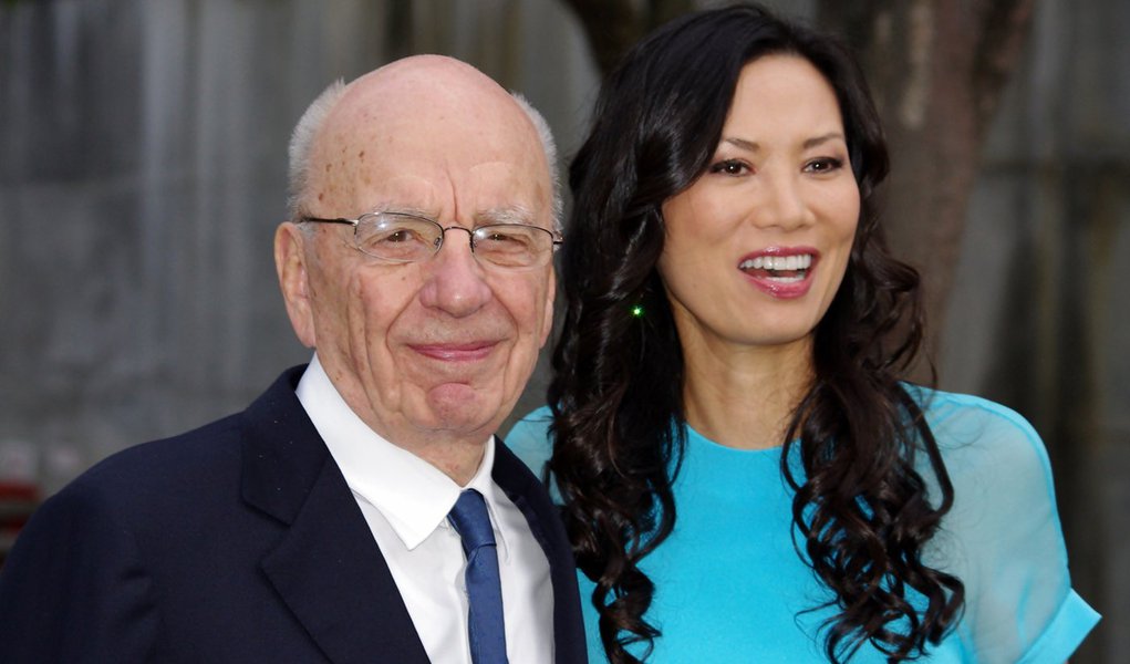 Twitter identifica falsa conta de esposa de Murdoch (Foto: Divulgação ) Twitter identifica falsa conta de esposa de Murdoch