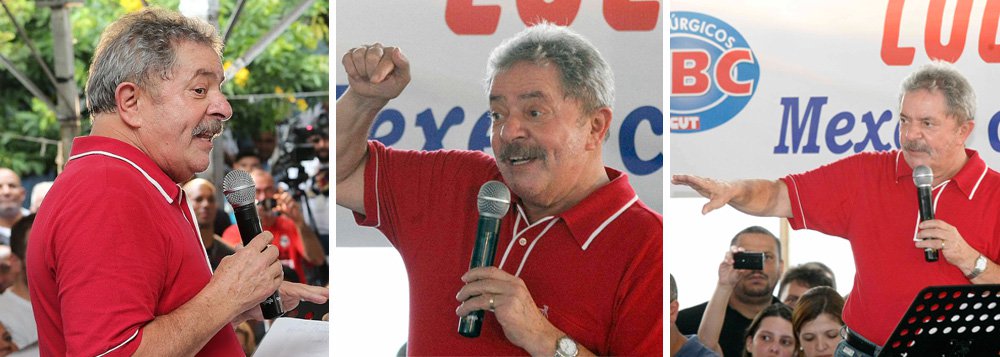 No berço do ABC, Lula confirma: candidatíssimo No berço do ABC, Lula confirma: candidatíssimo