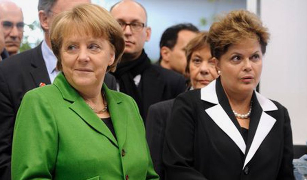 Em entrevista, Merkel rejeita lição de Dilma (Foto: Divulgação) Em entrevista, Merkel rejeita lição de Dilma