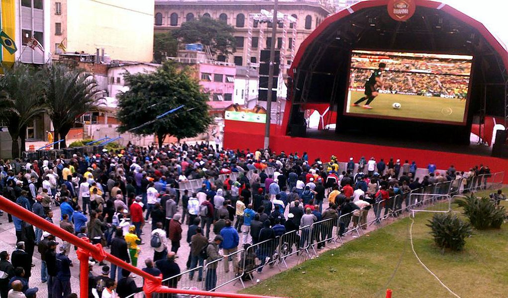 Exibição de jogos da Copa deverão ter licença da Globo (Foto: Divulgação) Exibição de jogos da Copa deverão ter licença da Globo