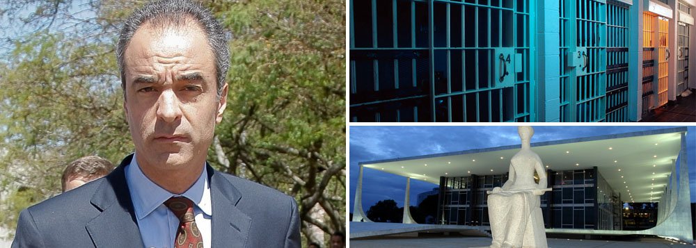 Globo coloca pressão sobre o STF e pede cadeia-já Globo coloca pressão sobre o STF e pede cadeia-já
