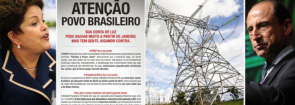 Por luz barata, Dilma liga empresários na tomada www.brasil247.com - Por luz barata, Dilma liga empresários na tomada
