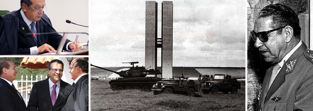 Caneta de Gilmar pesa como os tanques de 1968 Caneta de Gilmar pesa como os tanques de 1968
