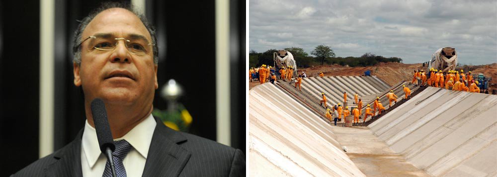 Transposição é "começo" de solução contra a seca Transposição é "começo" de solução contra a seca