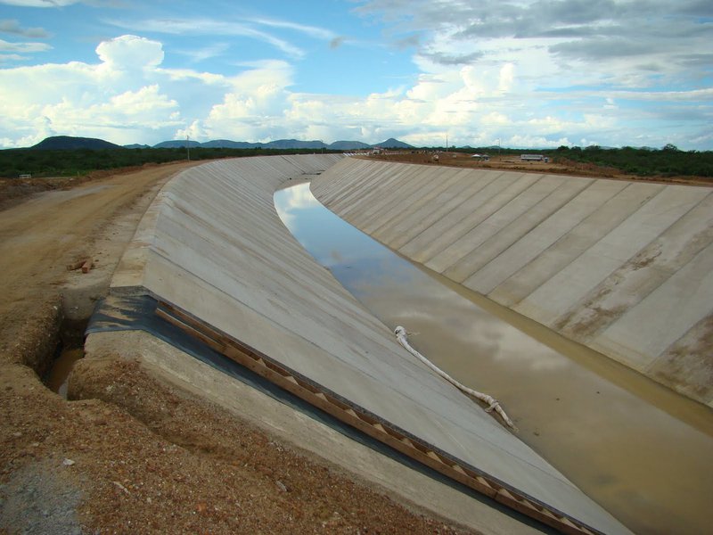 "Transposição do São Francisco é o começo da solução da seca" "Transposição do São Francisco é o começo da solução da seca"
