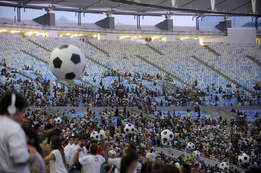 Governo do Rio cancela evento-teste no Maracanã (Foto: Tania Rego ) Governo do Rio cancela evento-teste no Maracanã
