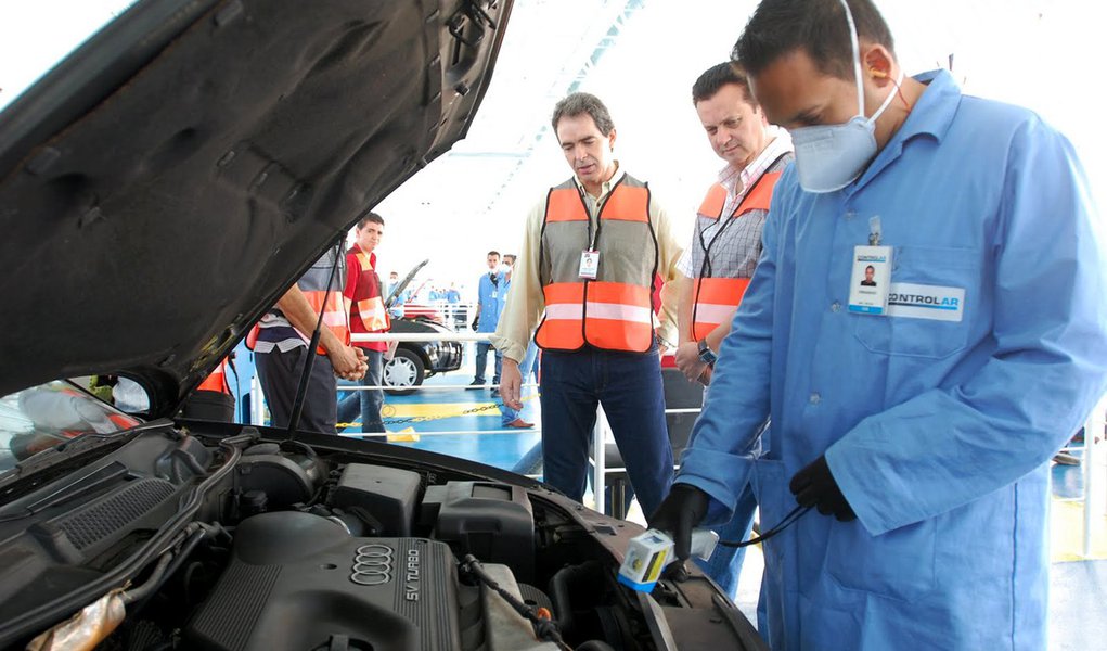 Kassab é reprovado na inspeção veicular (Foto: Divulgação) Kassab é reprovado na inspeção veicular