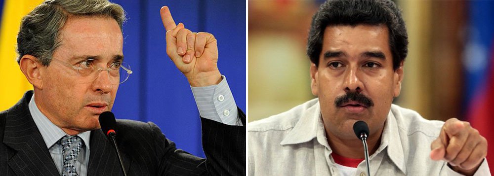 Governo colombiano defende Uribe das acusações de Maduro Governo colombiano defende Uribe das acusações de Maduro