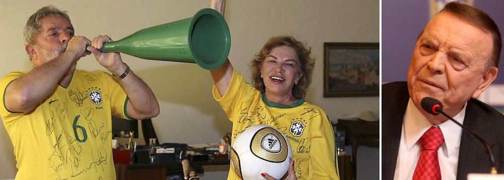Marin convidará Lula para jogos da seleção Marin convidará Lula para jogos da seleção