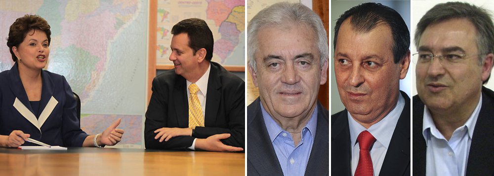 Na base, Kassab amarra alianças regionais com PT Na base, Kassab amarra alianças regionais com PT