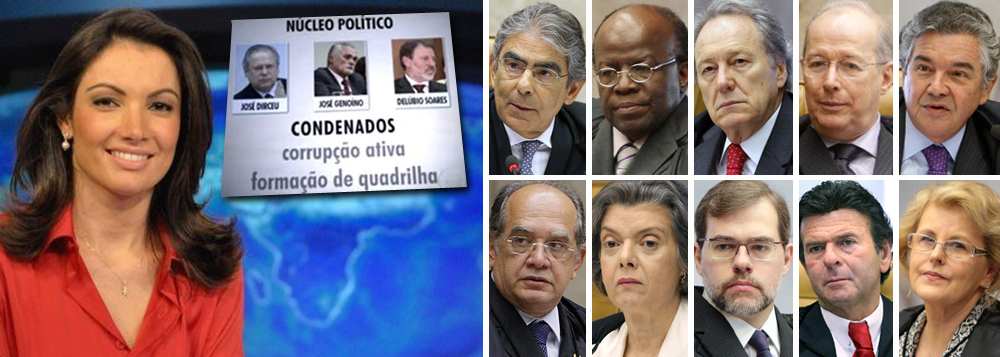 Julgamento do mensalão já começa a ser julgado (Foto: Edição/247) Julgamento do mensalão já começa a ser julgado