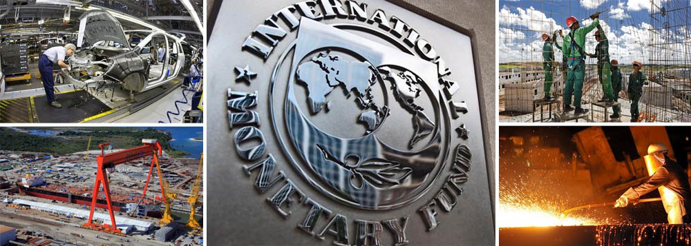 FMI prevê PIB 3% maior e chama BC de "vigilante" FMI prevê PIB 3% maior e chama BC de "vigilante"