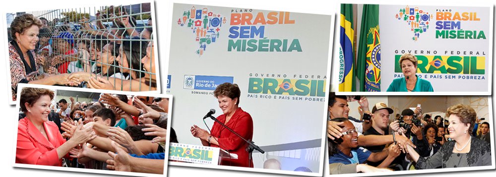 Pelo fim da miséria, Dilma fixa sua marca para 2014 Pelo fim da miséria, Dilma fixa sua marca para 2014
