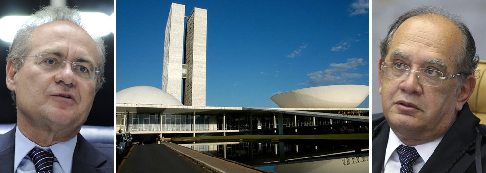 Renan ao STF: Congresso não é subalterno Renan ao STF: Congresso não é subalterno