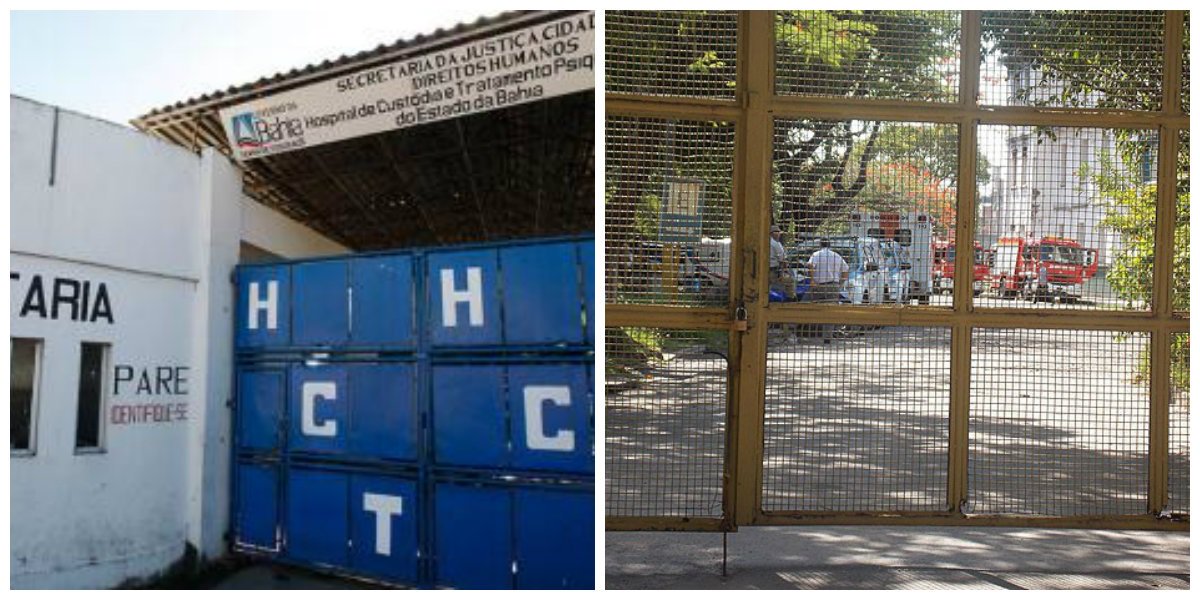 Justiça interdita Hospital de Custódia de Salvador Justiça interdita Hospital de Custódia de Salvador