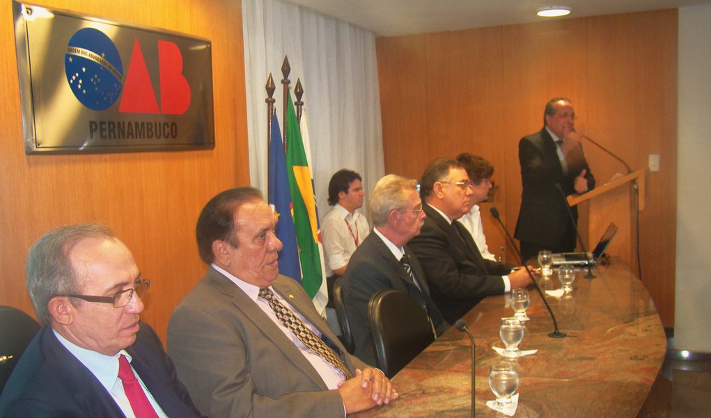 OAB-PE entra na briga contra o tráfico de influência no Poder Judiciário (Foto: Divulgação) OAB-PE entra na briga contra o tráfico de influência no Poder Judiciário