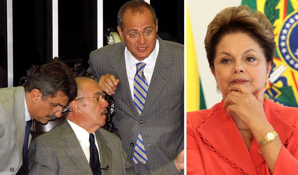 Dilma vai à guerra contra caciques do PMDB (Foto: JOSÉ CRUZ/AGÊNCIA BRASIL _ DIDA SAMPAIO/AGÊNCIA ESTADO) Dilma vai à guerra contra caciques do PMDB