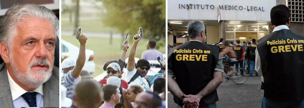 Polícia Civil ameaça greve. Wagner leva a sério? Polícia Civil ameaça greve. Wagner leva a sério?