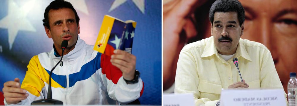 Capriles irá pedir impugnação de eleição nesta quinta Capriles irá pedir impugnação de eleição nesta quinta