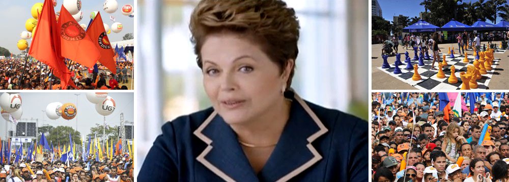 Após ataques da oposição, Dilma faz pronunciamento Após ataques da oposição, Dilma faz pronunciamento