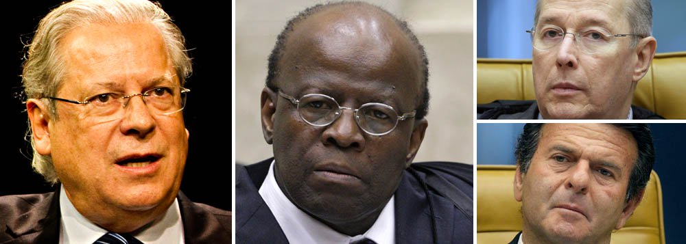Em última cartada, Dirceu tenta evitar Barbosa Em última cartada, Dirceu tenta evitar Barbosa