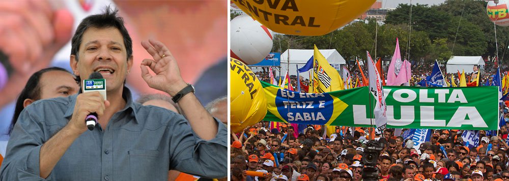 Haddad: Quem sabe Lula volta à presidência Haddad: Quem sabe Lula volta à presidência