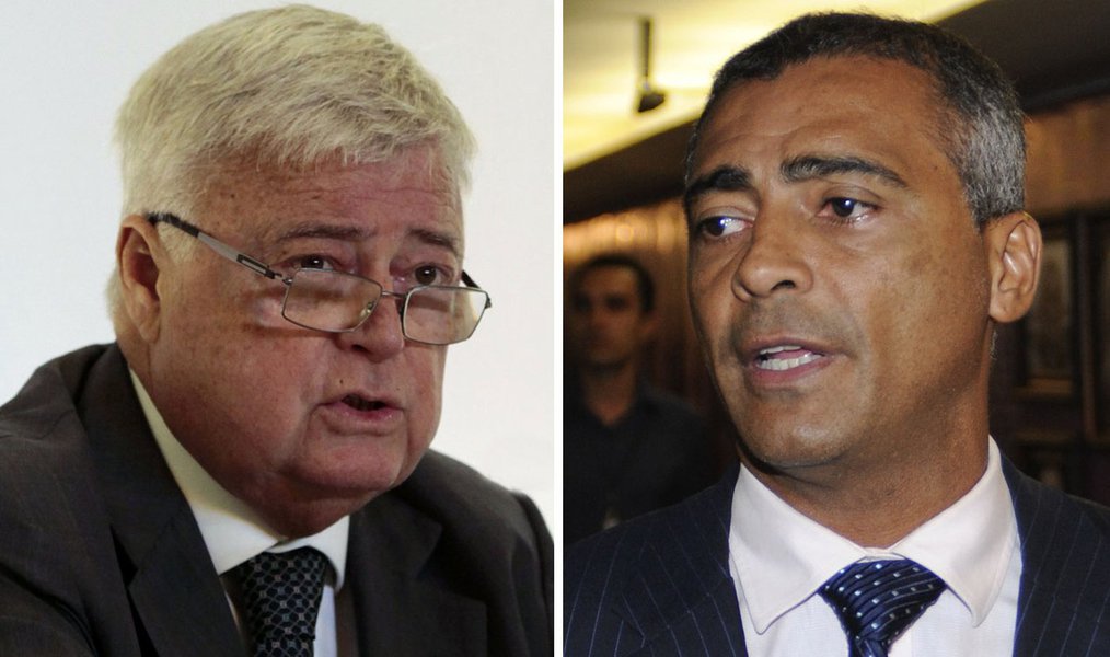 Romário sobre Teixeira: 'Exterminamos um câncer' (Foto: Divulgação) Romário sobre Teixeira: 'Exterminamos um câncer'