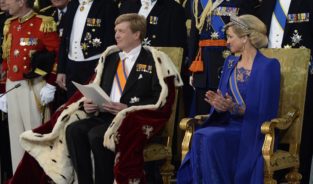 Holanda ganha novo rei depois de 120 anos (Foto: Robin Utrecht) Holanda ganha novo rei depois de 120 anos