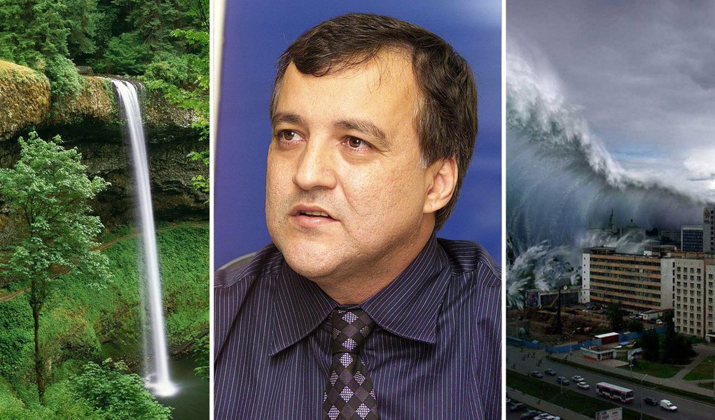 A cachoeira pode se transformar em tsunami (Foto: Divulgação) A cachoeira pode se transformar em tsunami