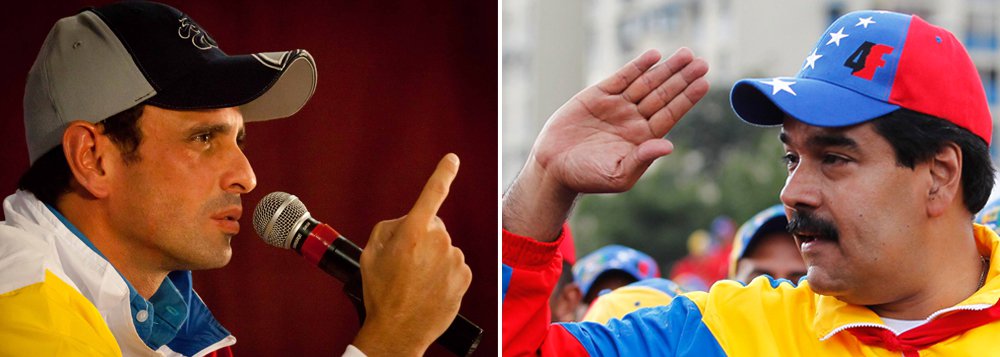Oposição venezuelana quer impugnação de resultado eleitoral Oposição venezuelana quer impugnação de resultado eleitoral