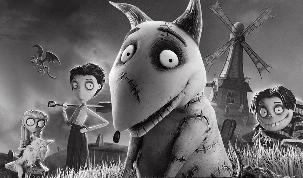 "Frankenweenie", uma homenagem aos filmes de monstro "Frankenweenie", uma homenagem aos filmes de monstro