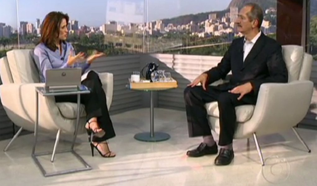 Ministro reforça que viagem de Valcke não deve acontecer (Foto: REPRODUÇÃO/ TV GLOBO) Ministro reforça que viagem de Valcke não deve acontecer