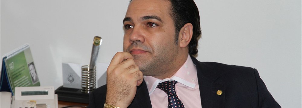 Marco Feliciano diz que é vítima da imprensa (Foto: Ana WAP) Marco Feliciano diz que é vítima da imprensa