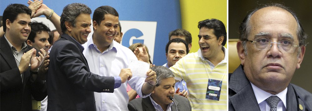 Aécio: há "submissão" do Congresso ao Executivo Aécio: há "submissão" do Congresso ao Executivo