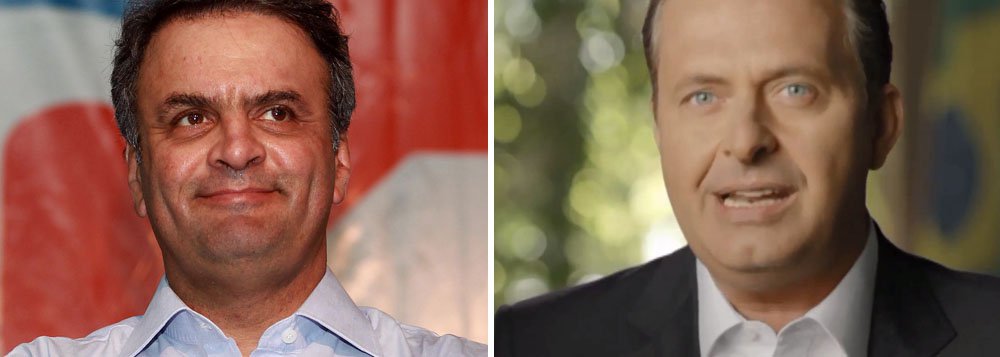 De Aécio para Eduardo: "Bem-vindo à oposição" De Aécio para Eduardo: "Bem-vindo à oposição"