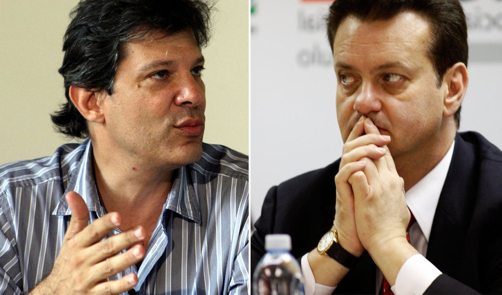 Haddad politiza falta de combustível em São Paulo (Foto: Agência Estado) Haddad politiza falta de combustível em São Paulo