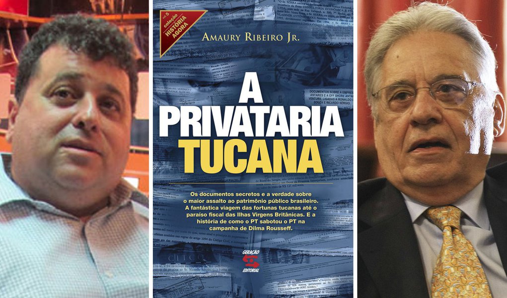 Autor de Privataria Tucana se lança à ABL contra FHC Autor de Privataria Tucana se lança à ABL contra FHC