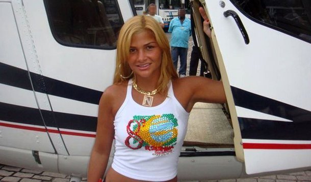 'Xerifa' Danúbia, amor de Nem, é levada para Bangu I (Foto: DIVULGAÇÃO) 'Xerifa' Danúbia, amor de Nem, é levada para Bangu I