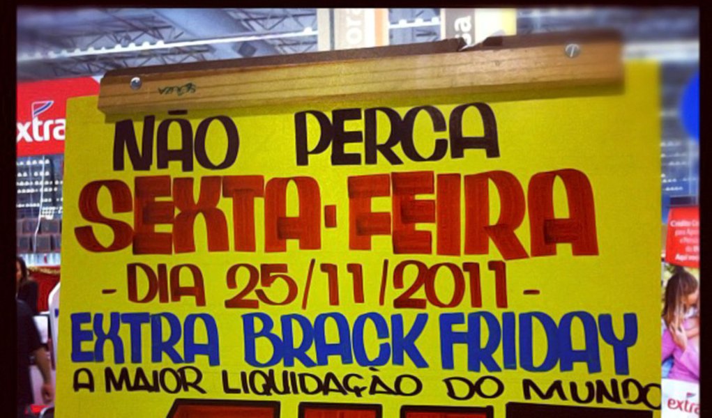 #Fail no Black Friday (Foto: heitordias) www.brasil247.com - #Fail no Black Friday