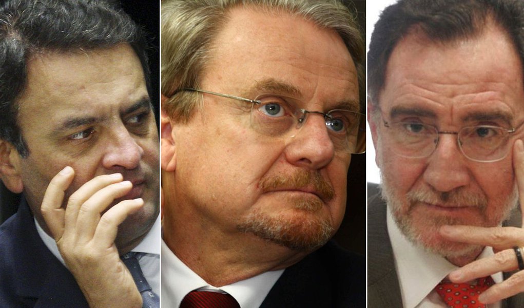 Clima quente em BH: Aécio e Patrus disputam Lacerda (Foto: Divulgação) Clima quente em BH: Aécio e Patrus disputam Lacerda