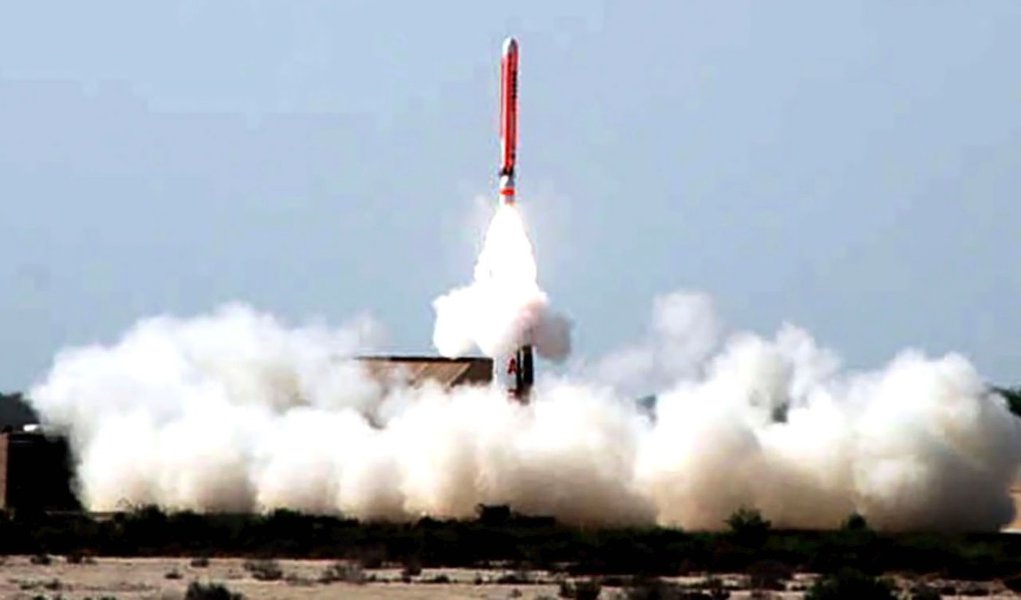 Paquistão testa míssil nuclear de curto alcance (Foto: Divulgação) Paquistão testa míssil nuclear de curto alcance