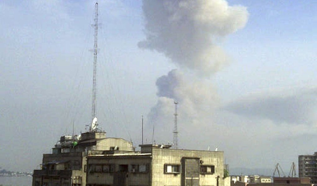 Explosão no Congo mata 200 (Foto: REUTERS) Explosão no Congo mata 200